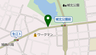 淀川河川敷のマツムシ3の地図画像