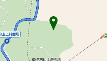 生駒山山頂の地図画像