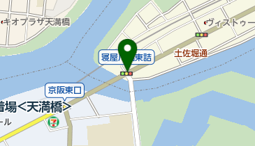 大阪橋の地図画像