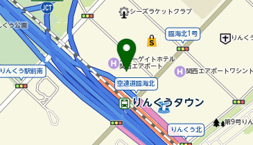 りんくうゲートタワービルの地図画像