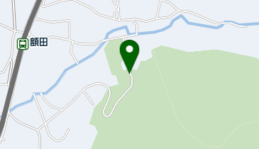 額田山展望台の地図画像