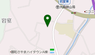 大阪挟山市立公民館の地図画像