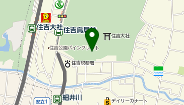 御田植神事の地図画像