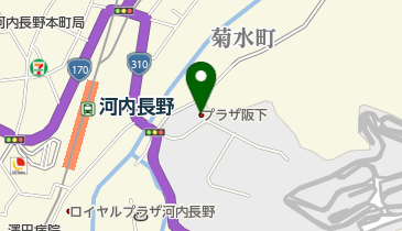 プラザ阪下の地図画像