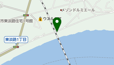 一般府道旭西淀川自転車道線の地図画像