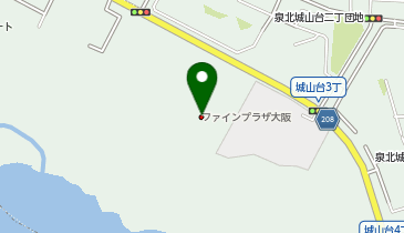 大阪府立障害者交流促進センターの地図画像