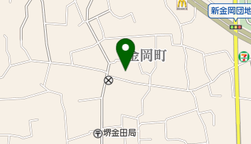 金岡神社の地図画像