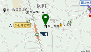 原田神社の地図画像