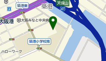 港住吉神社の地図画像