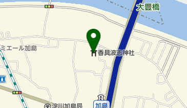 香具波志神社の地図画像