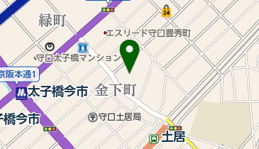 守居神社の地図画像