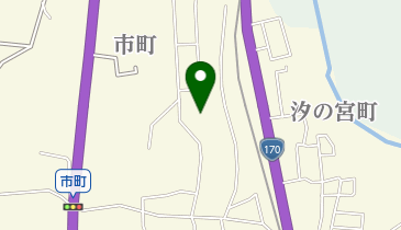 千代田神社の地図画像