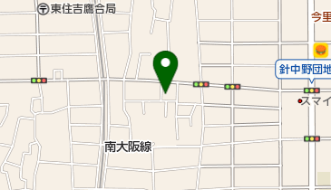 湯里住吉神社の地図画像