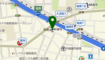 妙壽寺の地図画像