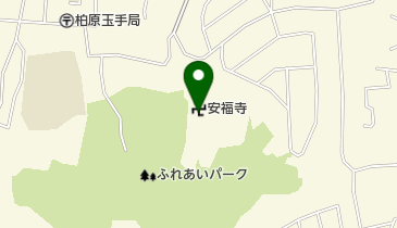 安福寺の地図画像