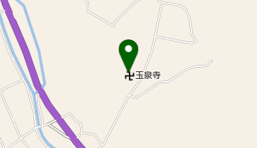 玉泉寺の地図画像