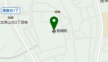 高倉寺の地図画像