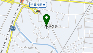 勝久寺の地図画像