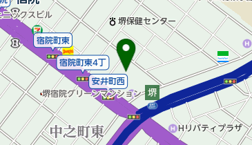 祥雲寺の地図画像