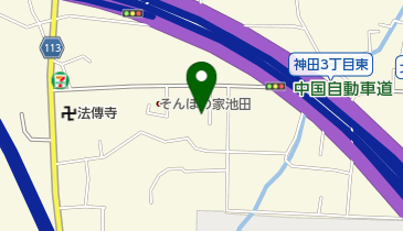 常福寺の地図画像