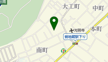 蛸地蔵(天性寺)の地図画像