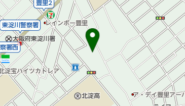 定専坊の地図画像