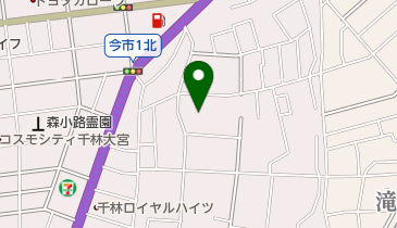 宝龍寺の地図画像