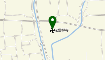 法雲寺の地図画像