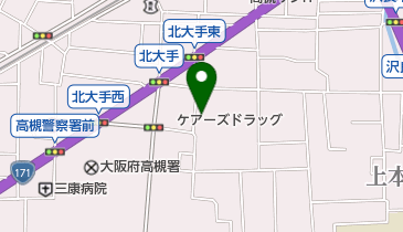 本行寺の地図画像