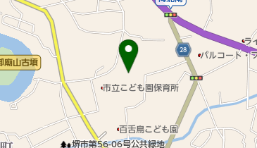 万代寺の地図画像