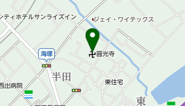 圓光寺の地図画像