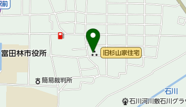 重要文化財旧杉山家住宅の地図画像