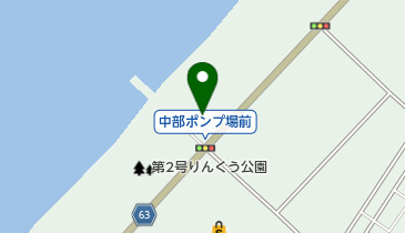 せんなんわくわく広場の地図画像
