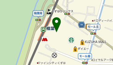 ハピネスパークKUZUHAグラススクエアの地図画像