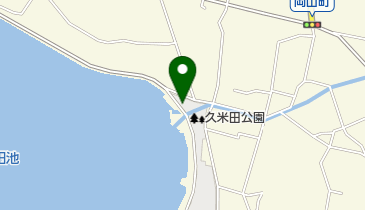 久米田池の地図画像