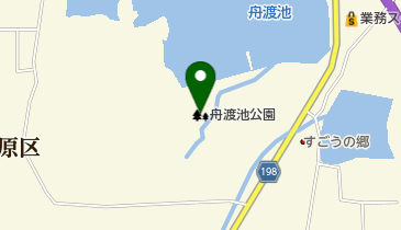 舟渡池公園の地図画像