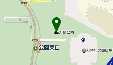 万博公園の地図画像