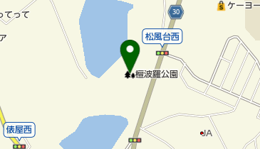 檀波羅公園の地図画像