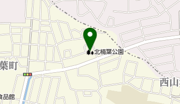 北楠葉公園の地図画像
