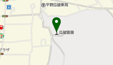 南墓地の地図画像