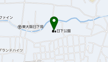 日下公園の地図画像