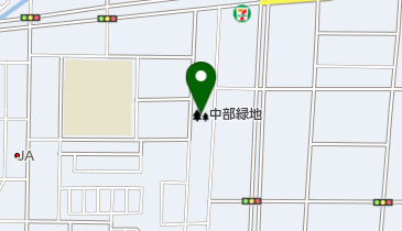 中部緑地の地図画像