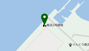 第3号りんくう南浜2号緑地の地図画像