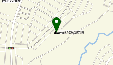 南花台第3緑地の地図画像