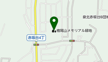 檜尾山メモリアル緑地の地図画像