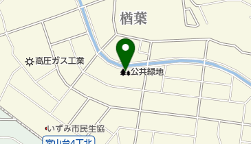 堺市第55-01号公共緑地の地図画像