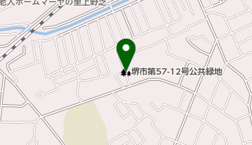 堺市第57-12号公共緑地の地図画像