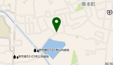 堺市第56-02号公共緑地の地図画像