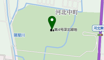 第4号深北緑地の地図画像