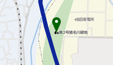 第2号猪名川緑地の地図画像